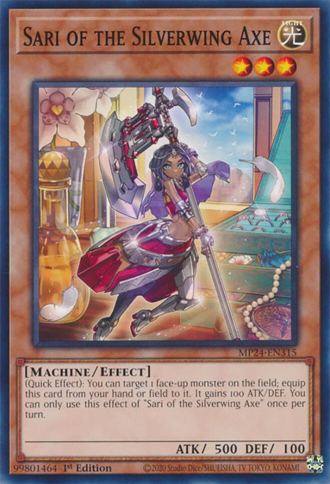 Sari of the Silverwing Axe [MP24-EN315] Common Yu-Gi-Oh!