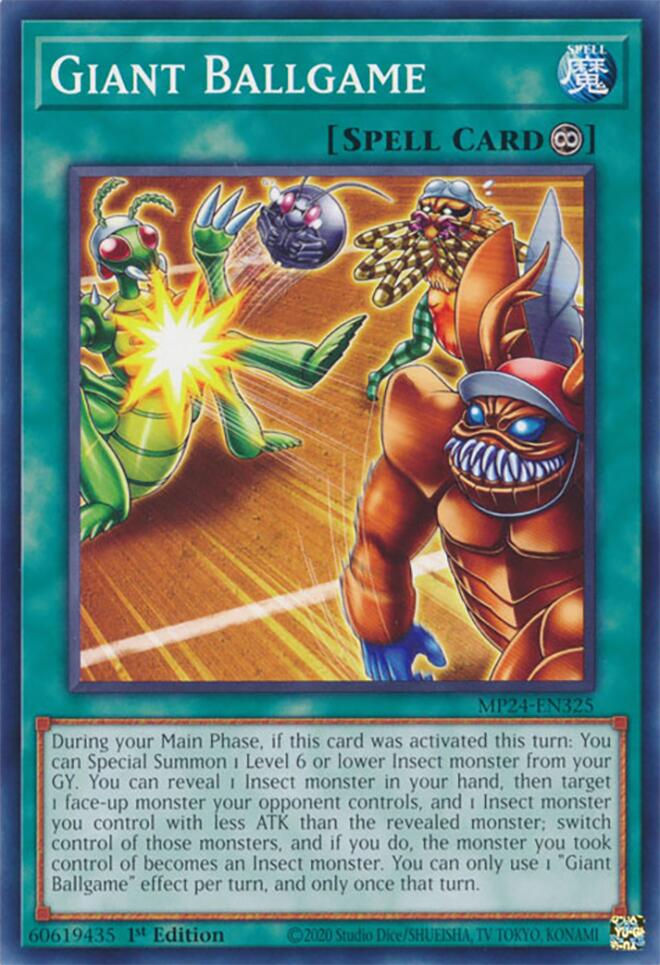 Giant Ballgame [MP24-EN325] Common Yu-Gi-Oh!
