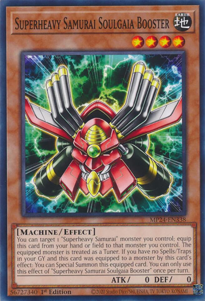 Superheavy Samurai Soulgaia Booster [MP24-EN338] Common Yu-Gi-Oh!