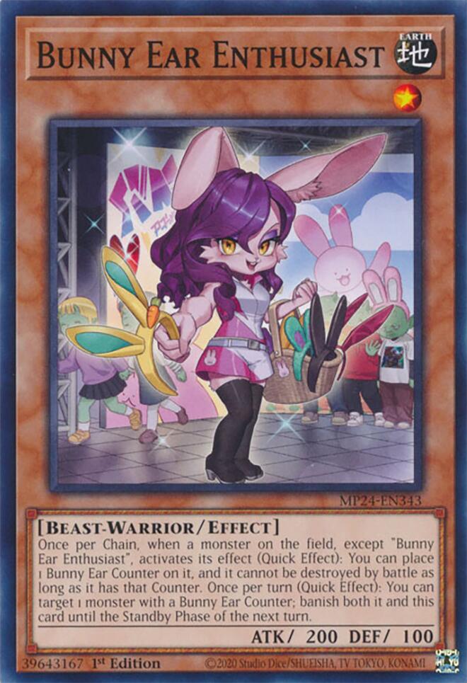 Bunny Ear Enthusiast [MP24-EN343] Common Yu-Gi-Oh!
