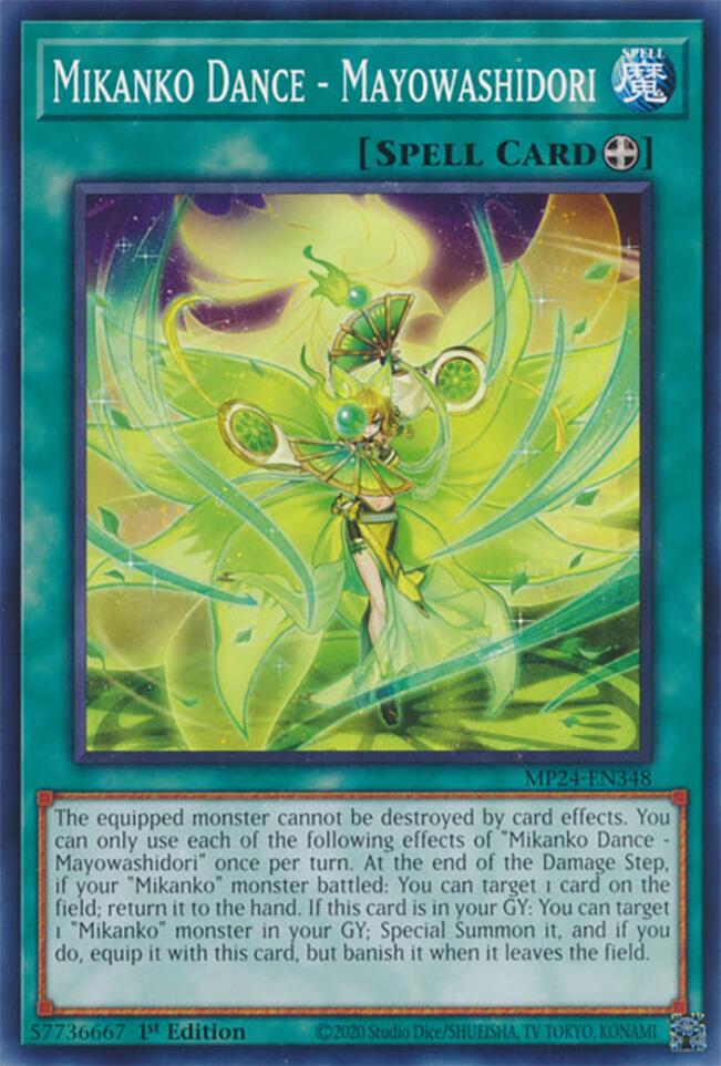 Mikanko Dance - Mayowashidori [MP24-EN348] Common Yu-Gi-Oh!
