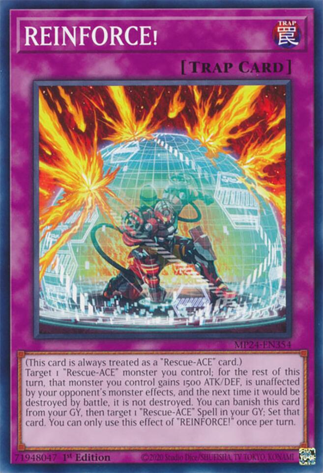 REINFORCE! [MP24-EN354] Common Yu-Gi-Oh!