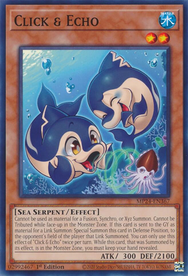 Click & Echo [MP24-EN367] Common Yu-Gi-Oh!