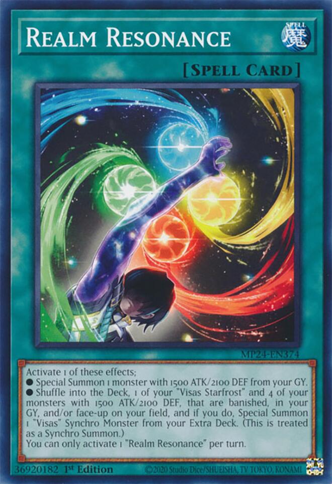 Realm Resonance [MP24-EN374] Common Yu-Gi-Oh!
