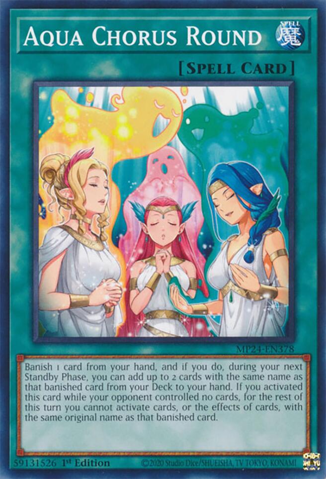 Aqua Chorus Round [MP24-EN378] Common Yu-Gi-Oh!