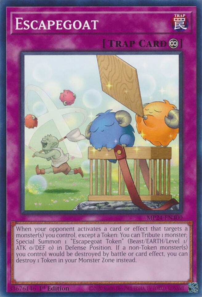Escapegoat [MP24-EN400] Common Yu-Gi-Oh!