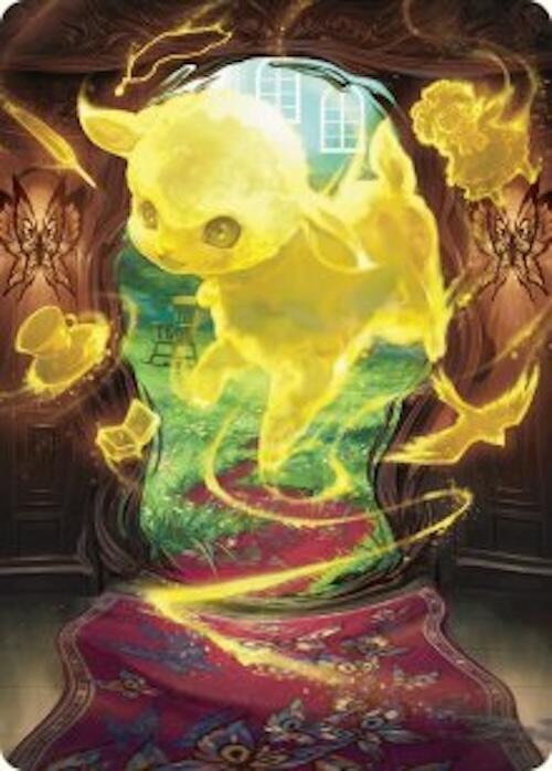 Enduring Innocence Art Card [Duskmourn: House of Horror Art Series] Magic: The Gathering