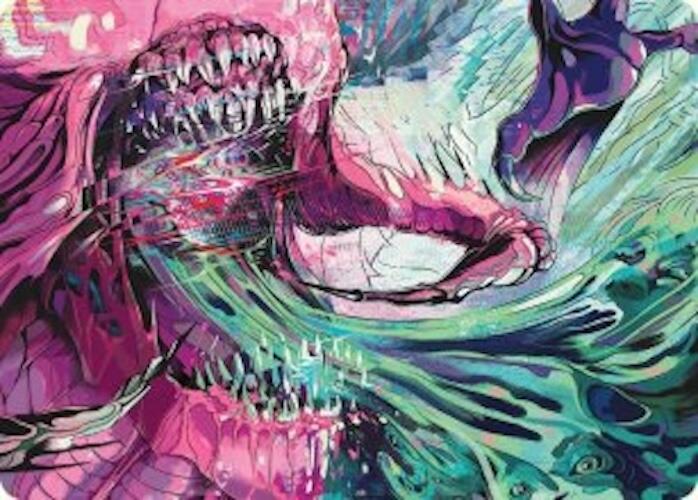 Fear of Missing Out Art Card [Duskmourn: House of Horror Art Series] Magic: The Gathering
