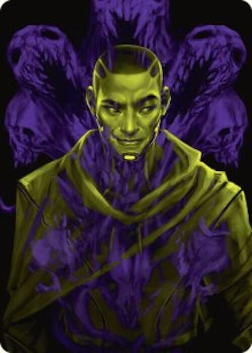 Kaito, Bane of Nightmares Art Card [Duskmourn: House of Horror Art Series] Magic: The Gathering