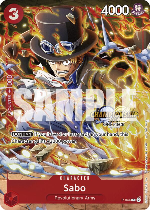 Sabo (CS 2024 Event Pack) [One Piece Promotion Cards] Bandai