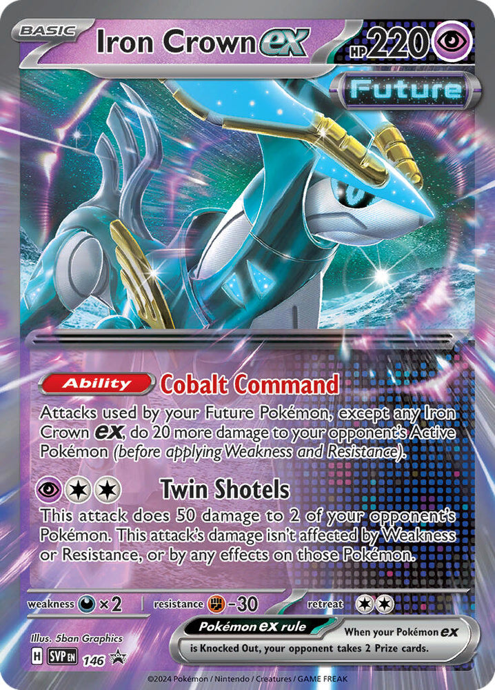 Iron Crown ex (146) [Scarlet & Violet: Black Star Promos] Pokémon