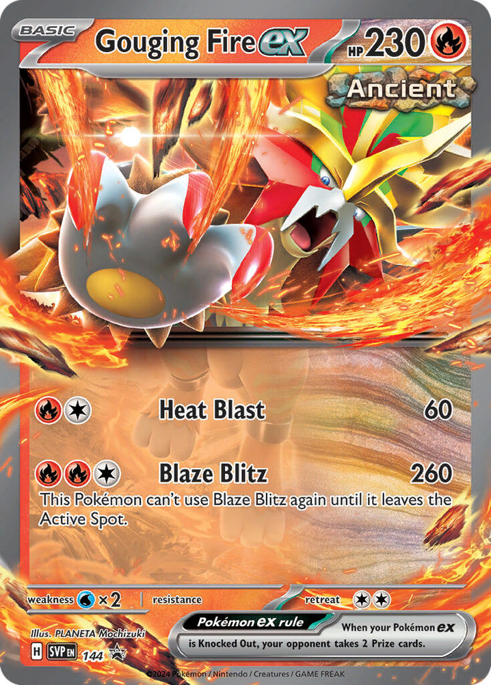 Gouging Fire ex (144) [Scarlet & Violet: Black Star Promos] Pokémon