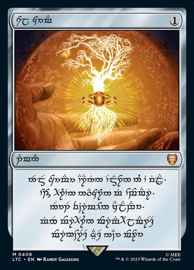 Sol Ring (408) (Elven) [The Lord of the Rings: Tales of Middle-Earth Commander] Magic: The Gathering