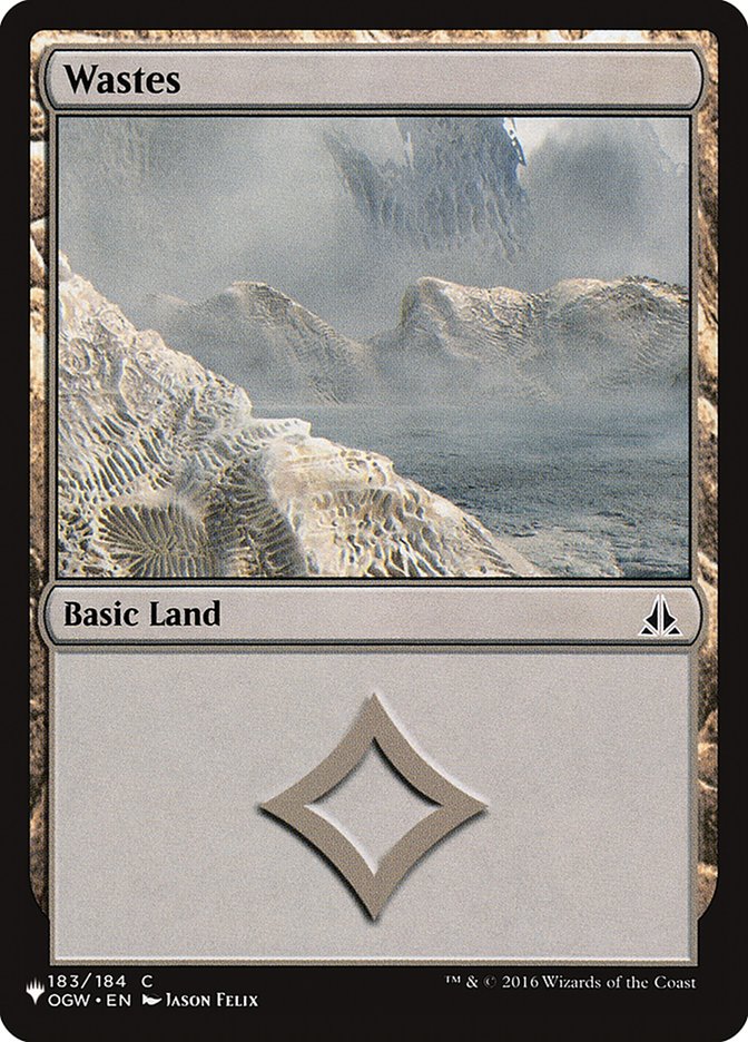 Wastes (183/184) [The List] Magic: The Gathering