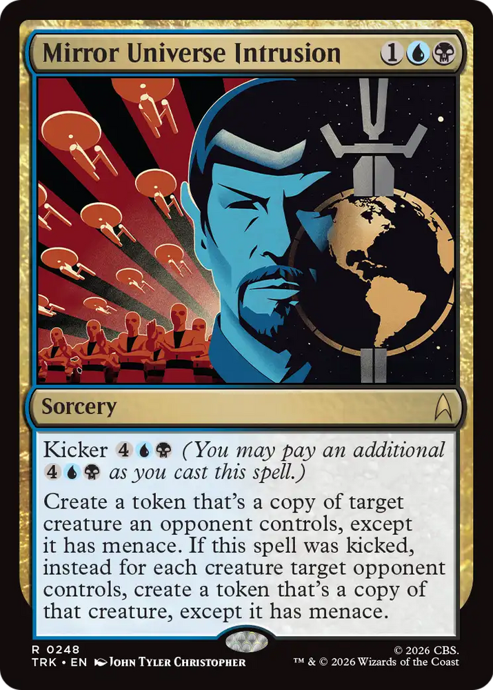 Mirror Universe Intrusion [Star Trek] Magic: The Gathering