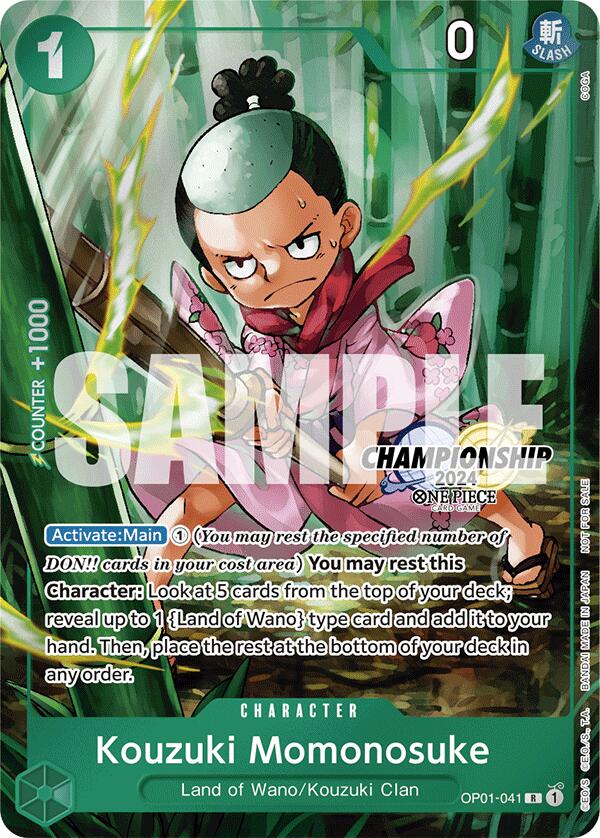Kouzuki Momonosuke (CS 2024 Celebration Pack) [One Piece Promotion Cards] Bandai