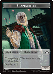 Shapeshifter // Insect (0022) Double-Sided Token [Duskmourn: House of Horror Commander Tokens] Magic: The Gathering