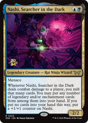 Nashi, Searcher in the Dark [Duskmourn: House of Horror Prerelease Promos] Magic: The Gathering