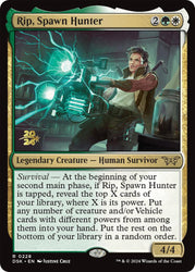 Rip, Spawn Hunter [Duskmourn: House of Horror Prerelease Promos] Magic: The Gathering