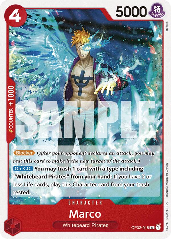 Marco [Starter Deck: Red Edward.Newgate] Bandai