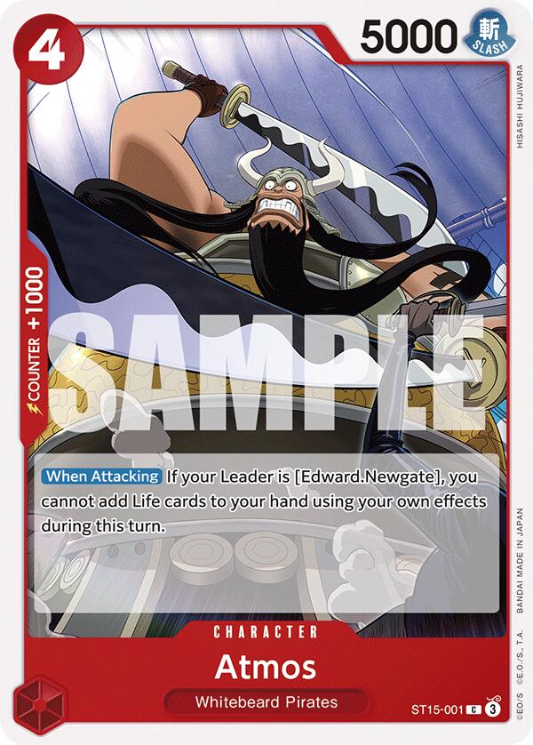 Atmos [Starter Deck: Red Edward.Newgate] Bandai