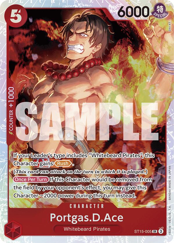 Portgas.D.Ace [Starter Deck: Red Edward.Newgate] Bandai