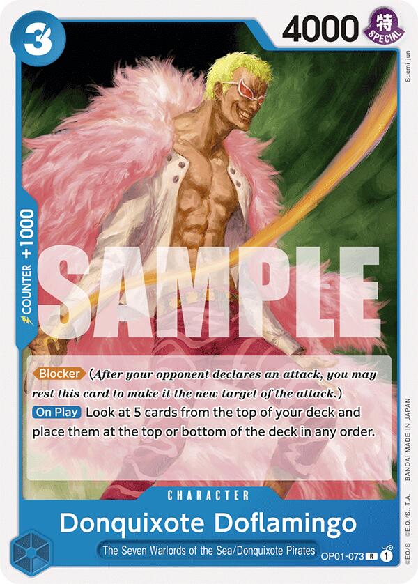 Donquixote Doflamingo [Starter Deck: Blue Donquixote Doflamingo] Bandai