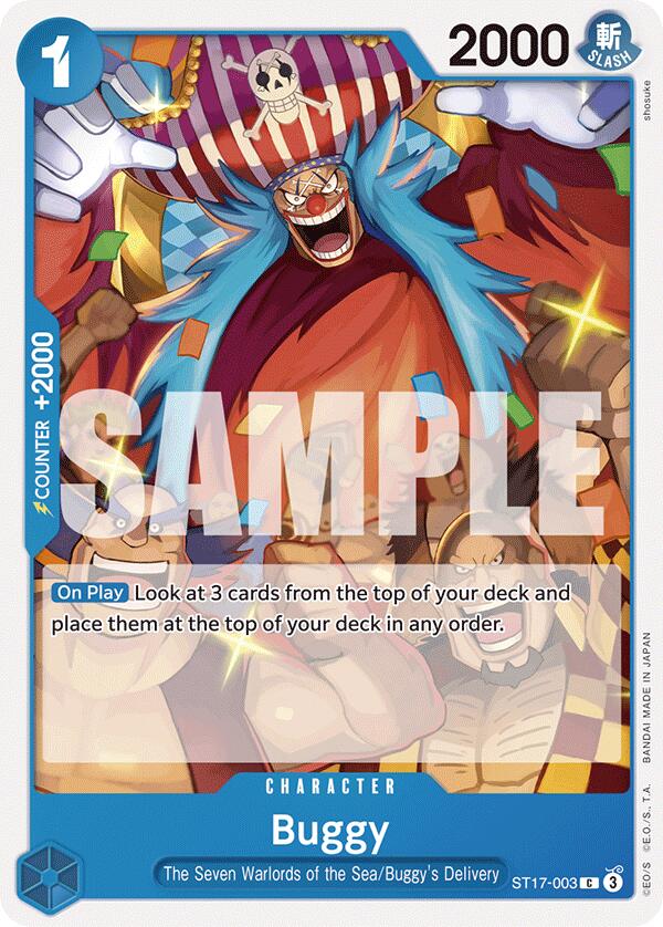 Buggy [Starter Deck: Blue Donquixote Doflamingo] Bandai