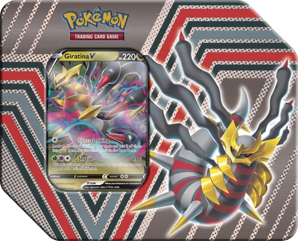Hidden Potential Tin (Giratina V) Pokémon