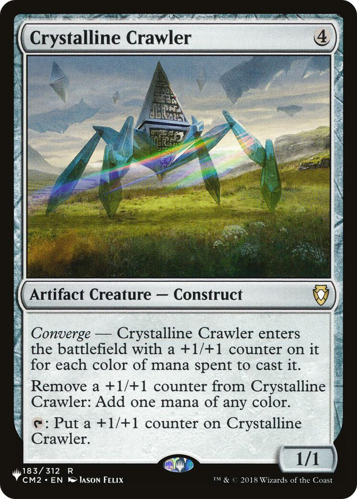 Crystalline Crawler (CM2) [The List] Magic: The Gathering