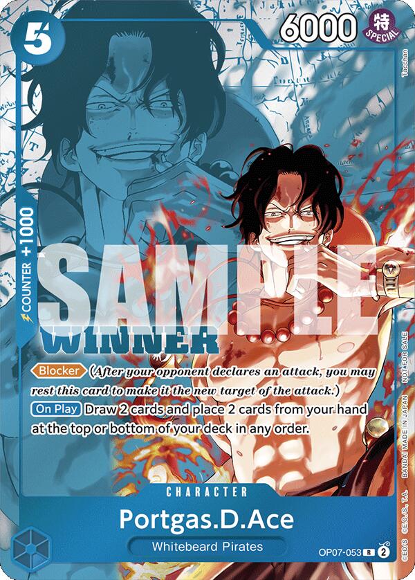 Portgas.D.Ace (Winner Pack 2024 Oct.-Dec.) [One Piece Promotion Cards] Bandai