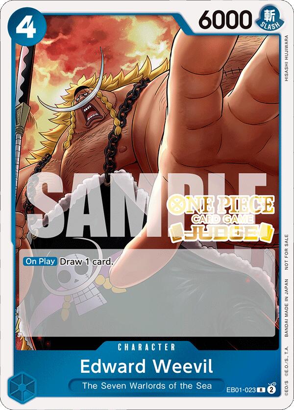 Edward Weevil (Judge Pack Vol. 4) [One Piece Promotion Cards] Bandai