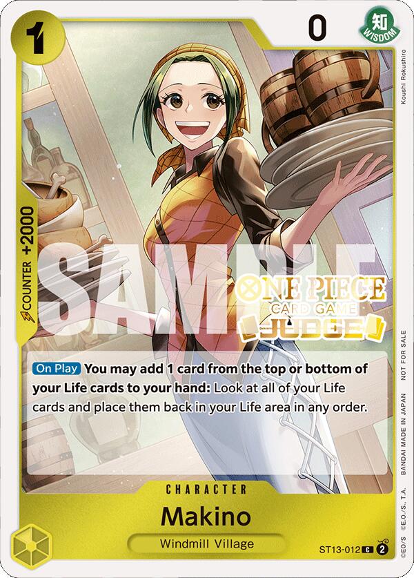 Makino (Judge Pack Vol. 4) [One Piece Promotion Cards] Bandai