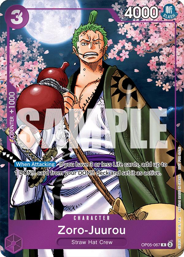 Zoro-Juurou (Event Pack Vol. 5) [One Piece Promotion Cards] Bandai