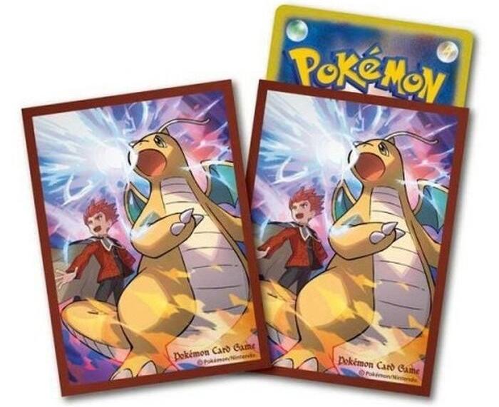 Card Sleeves - Lance & Dragonite (64-Pack) (Pokemon Center Japan Exclusive) Pokémon