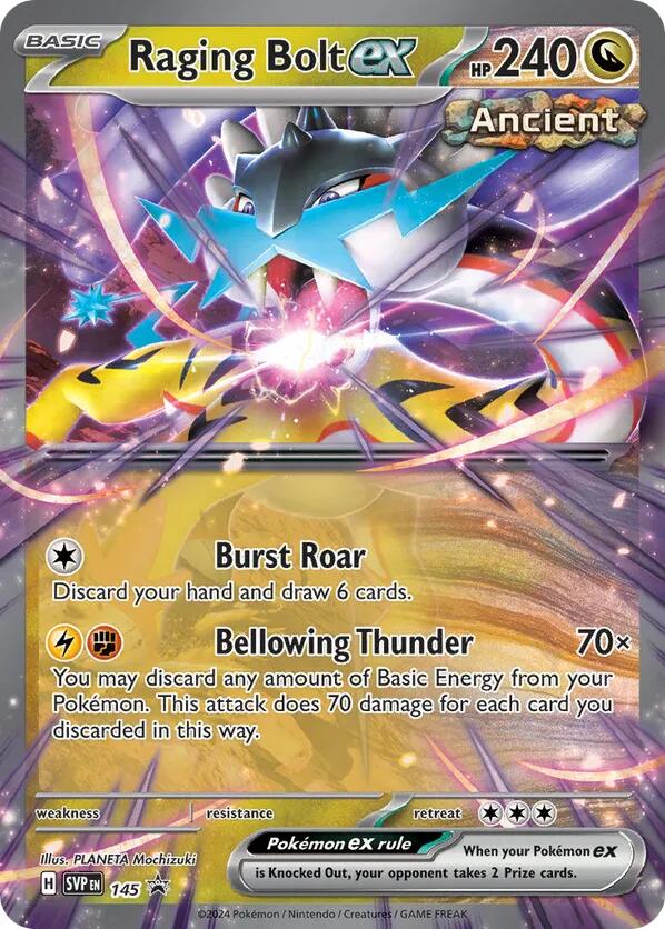 Raging Bolt ex (145) [Scarlet & Violet: Black Star Promos] Pokémon