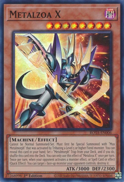 Metalzoa X [ROTA-EN006] Super Rare Yu-Gi-Oh!