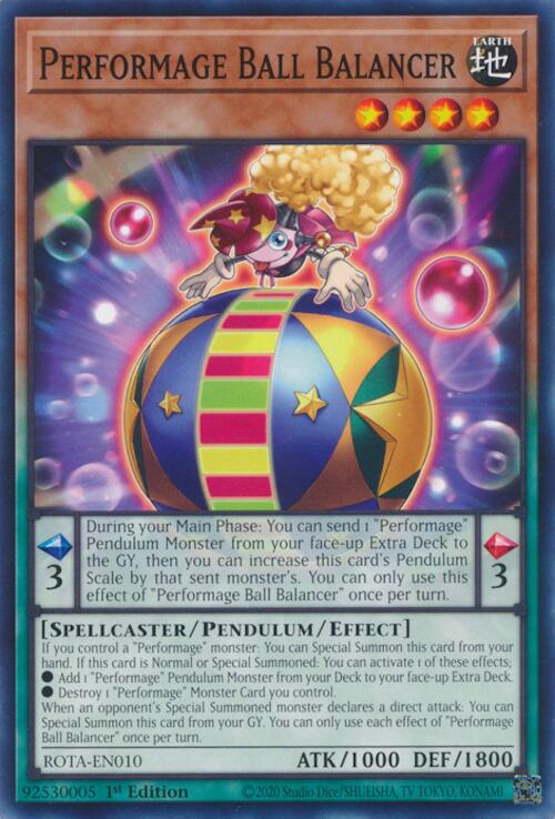 Performage Ball Balancer [ROTA-EN010] Common Yu-Gi-Oh!