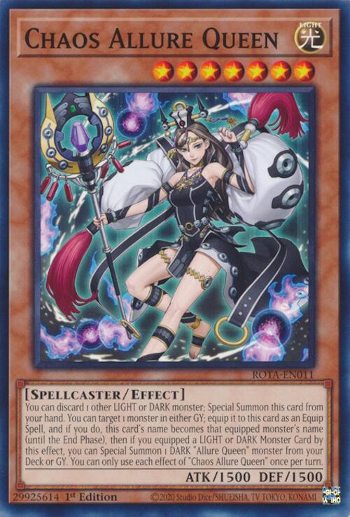 Chaos Allure Queen [ROTA-EN011] Common Yu-Gi-Oh!