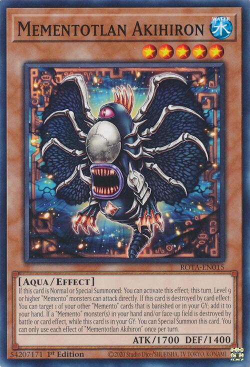 Mementotlan Akihiron [ROTA-EN015] Common Yu-Gi-Oh!