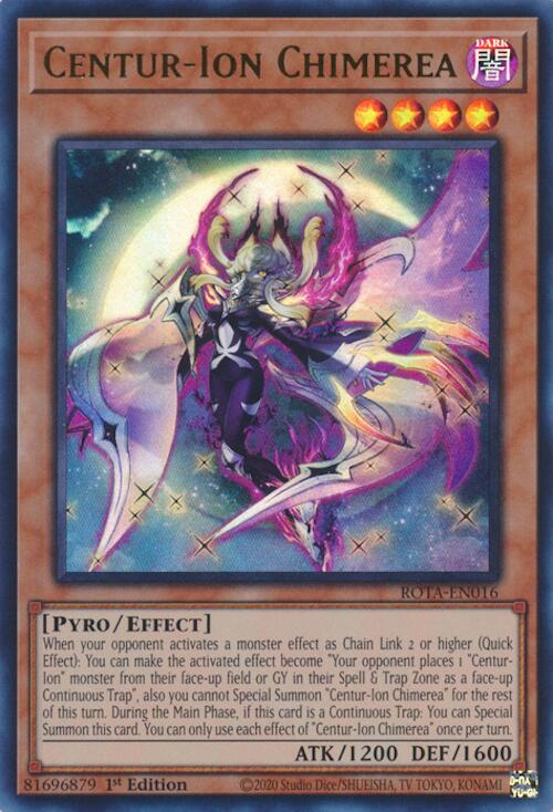 Centur-Ion Chimerea [ROTA-EN016] Ultra Rare Yu-Gi-Oh!