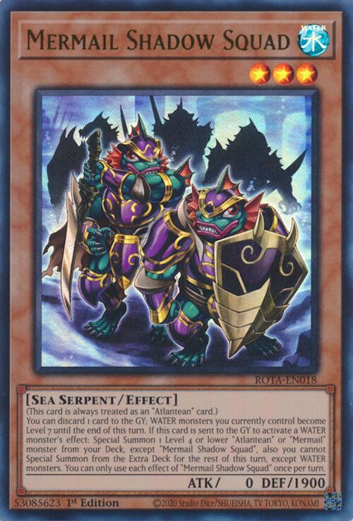 Mermail Shadow Squad [ROTA-EN018] Ultra Rare Yu-Gi-Oh!