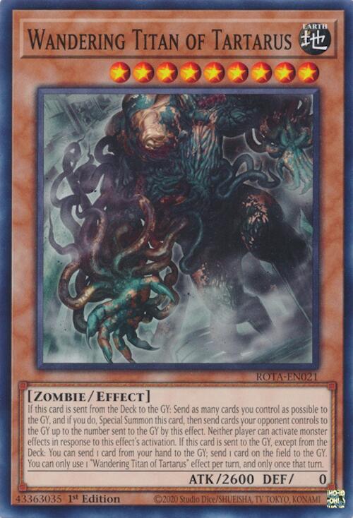 Wandering Titan of Tartarus [ROTA-EN021] Common Yu-Gi-Oh!