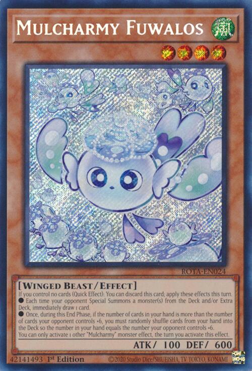 Mulcharmy Fuwalos [ROTA-EN024] Secret Rare Yu-Gi-Oh!