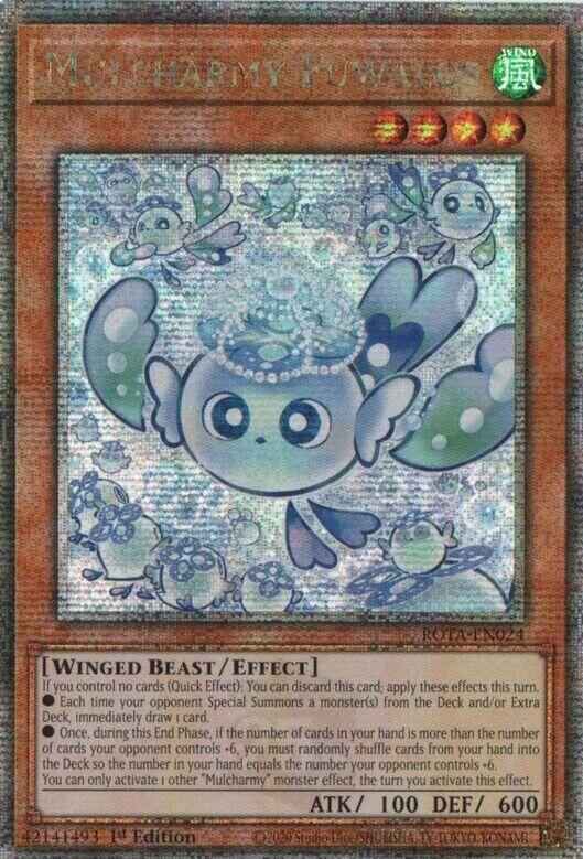 Mulcharmy Fuwalos (Quarter Century Secret Rare) [ROTA-EN024] Quarter Century Secret Rare Yu-Gi-Oh!