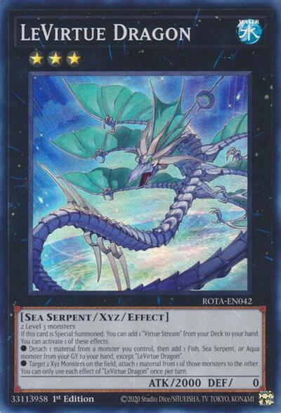 LeVirtue Dragon [ROTA-EN042] Super Rare Yu-Gi-Oh!