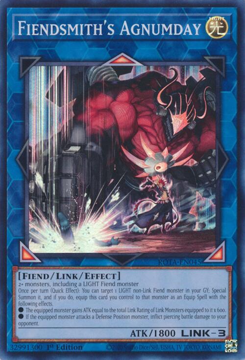 Fiendsmith's Agnumday [ROTA-EN045] Super Rare Yu-Gi-Oh!