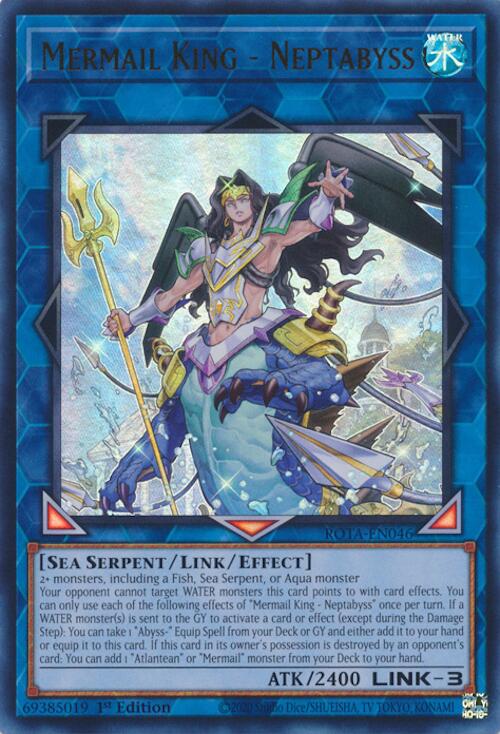 Mermail King - Neptabyss [ROTA-EN046] Ultra Rare Yu-Gi-Oh!