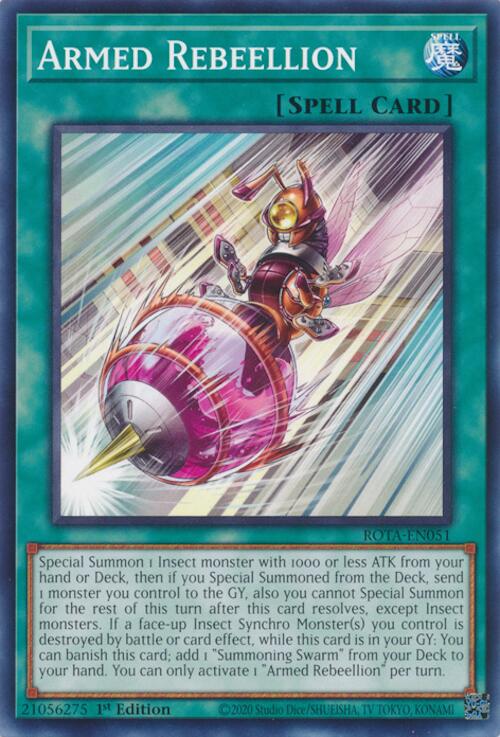 Armed Rebeellion [ROTA-EN051] Common Yu-Gi-Oh!