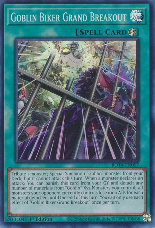 Goblin Biker Grand Breakout [ROTA-EN057] Super Rare Yu-Gi-Oh!